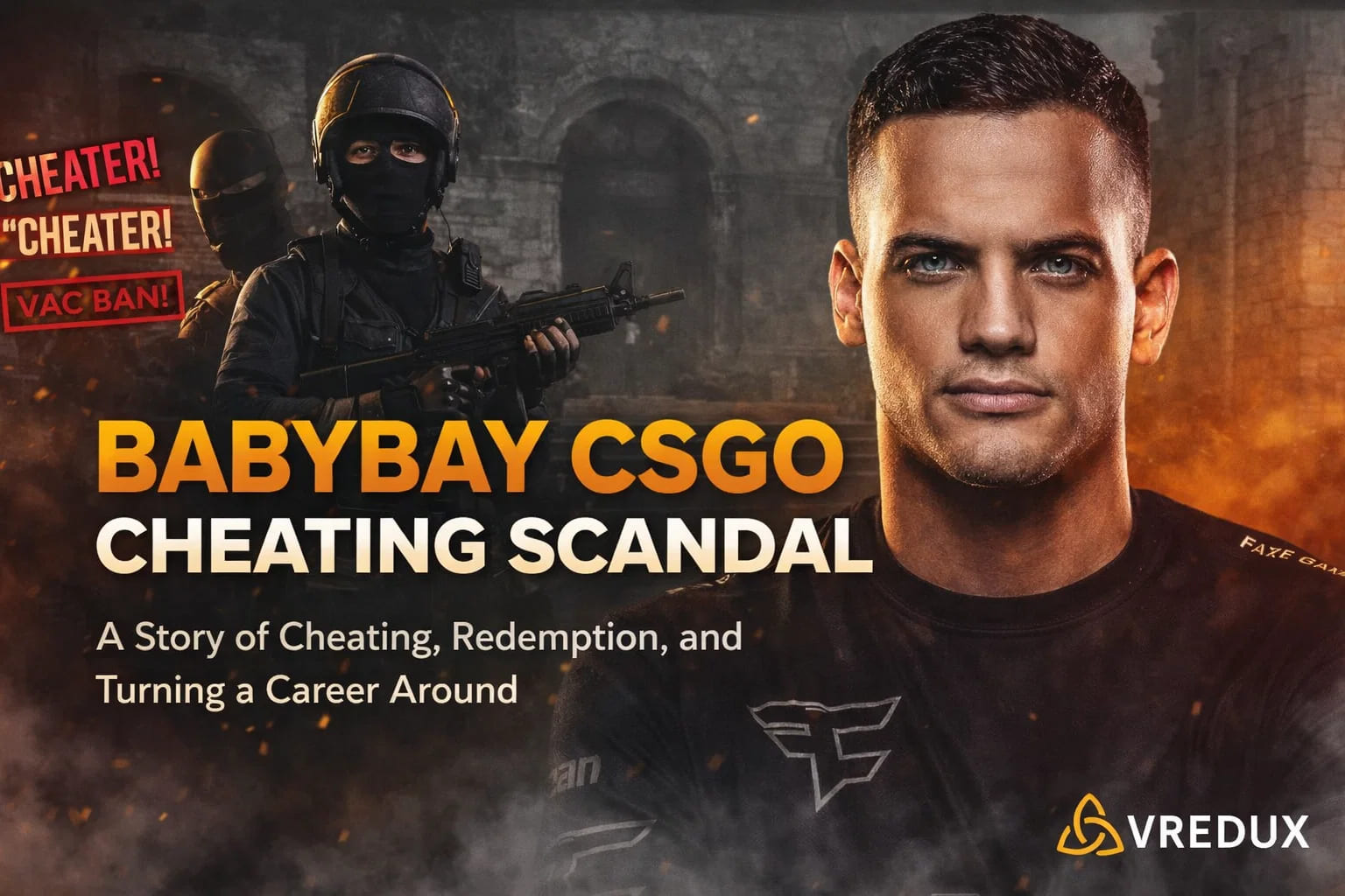 Babybay cheating scandal in CS2 (CS:GO) | VREDUX.COM