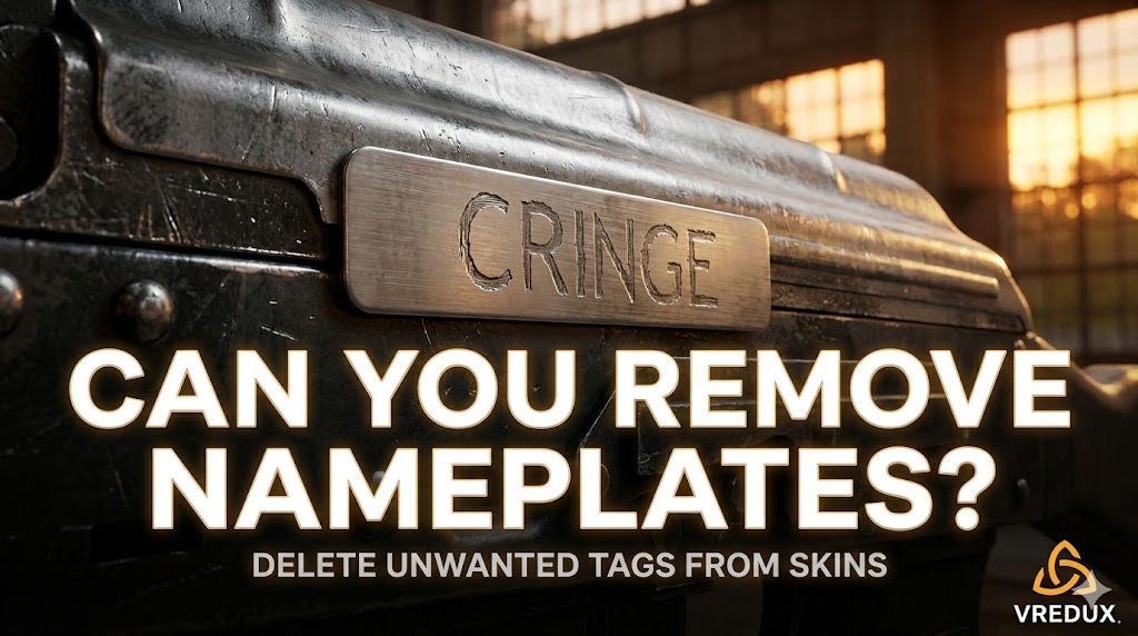 Can you remove nameplates items in CS2 (CS:GO): name tag | VREDUX.COM