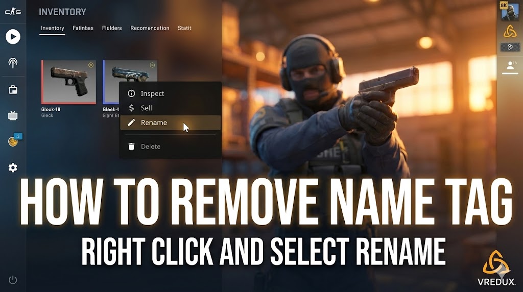 Can you remove nameplates items in CS2 (CS:GO): name tag | VREDUX.COM