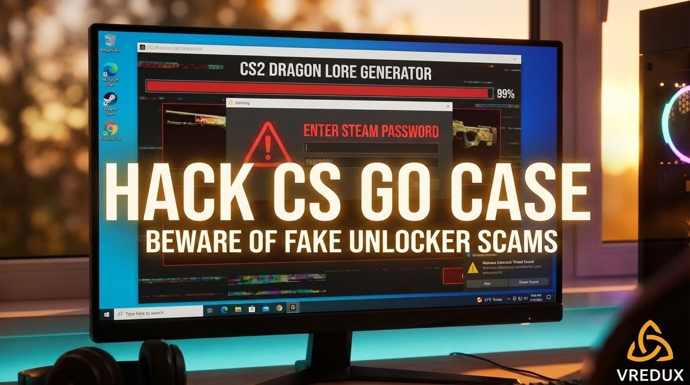 CS2 (CS:GO) cases hack: open, unbox, free skins | VREDUX.COM