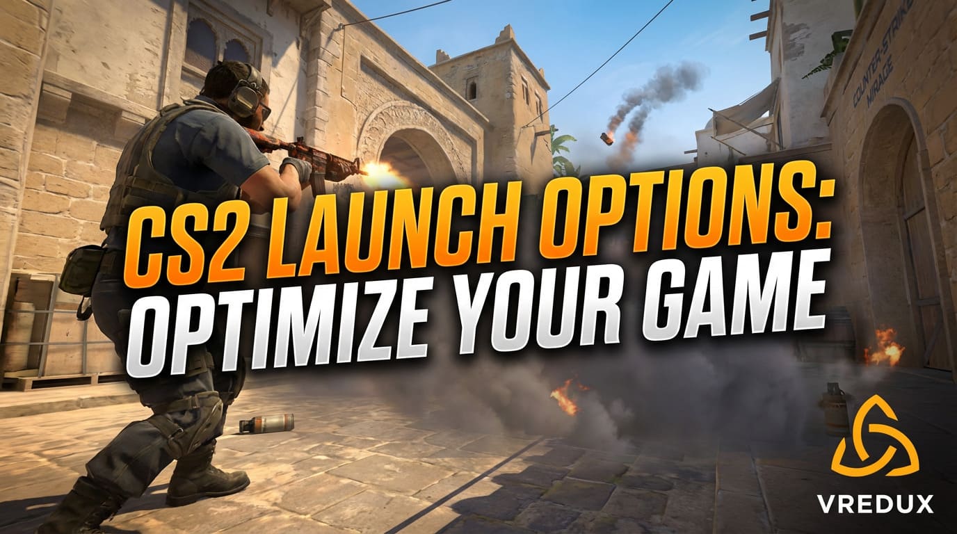 Best CS2 Launch Options 2026: FPS Startup Commands | VREDUX.COM