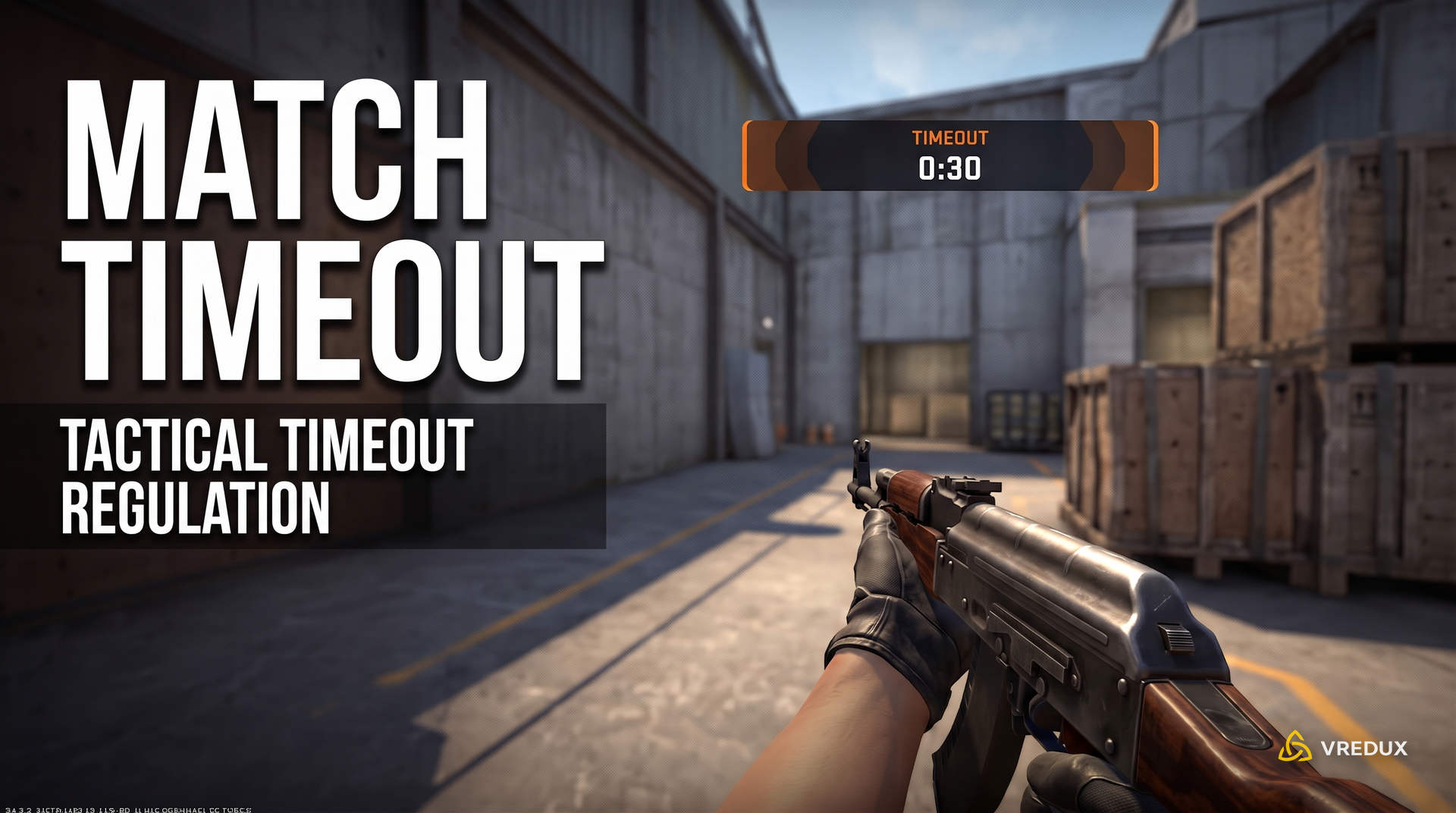 CS2 tactical timeout countdown timer interface displayed during the buy phase