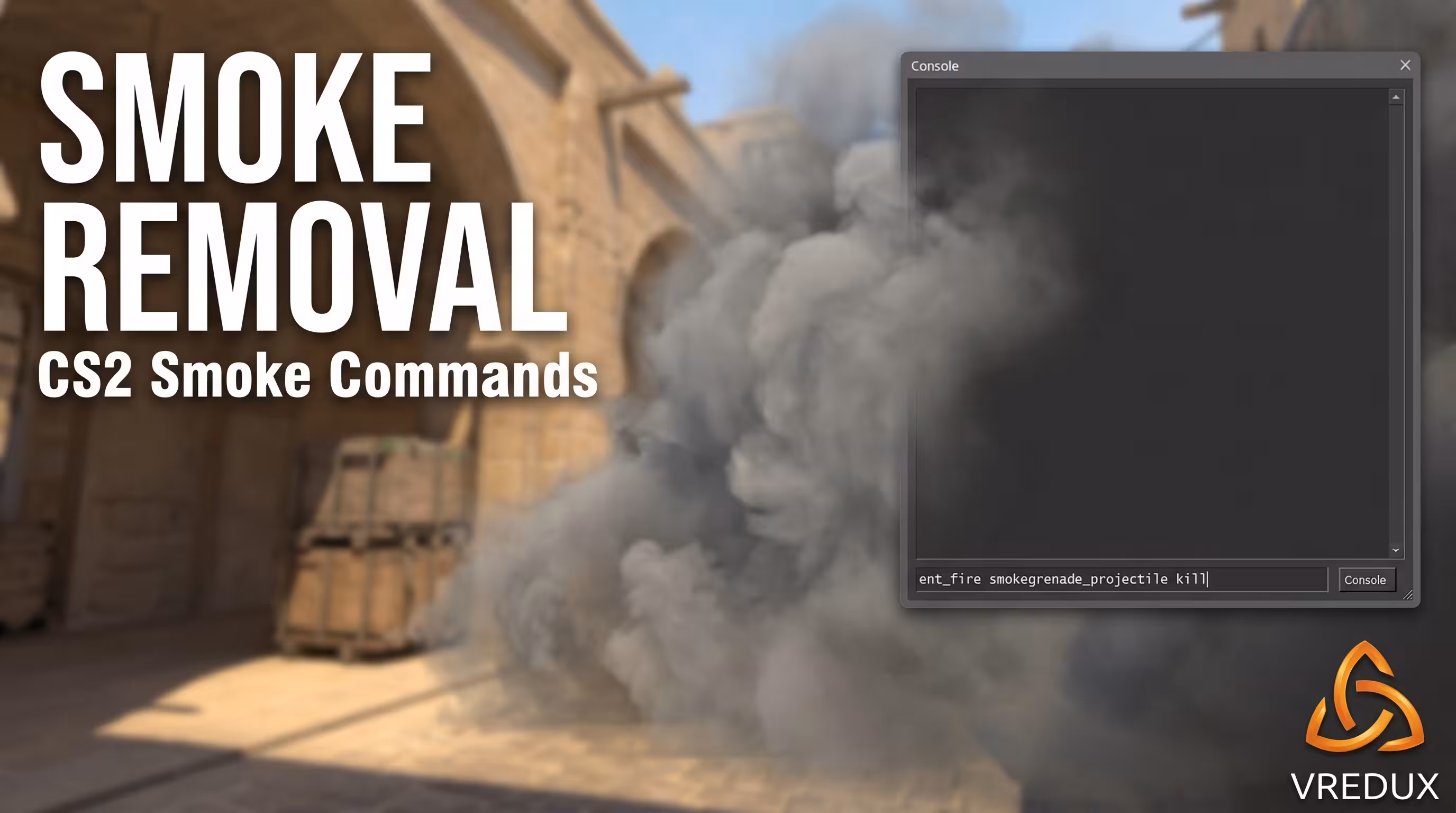 command to remove smoke in CS2 console