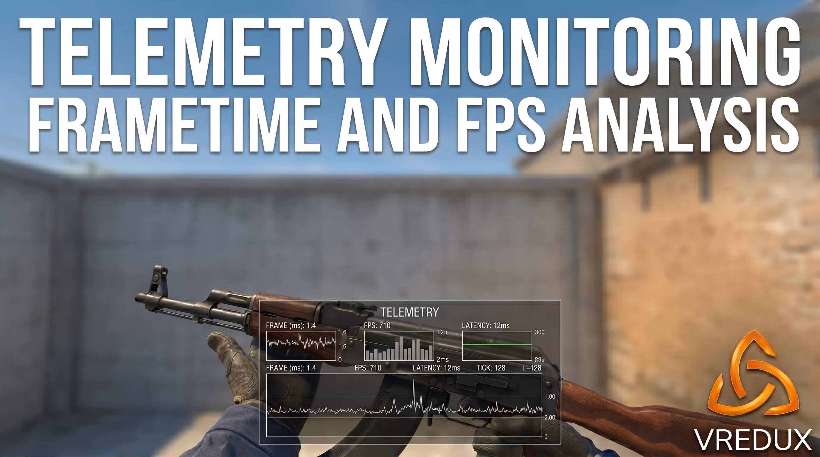 Monitoring telemetry and frametimes in CS2 through in-game settings